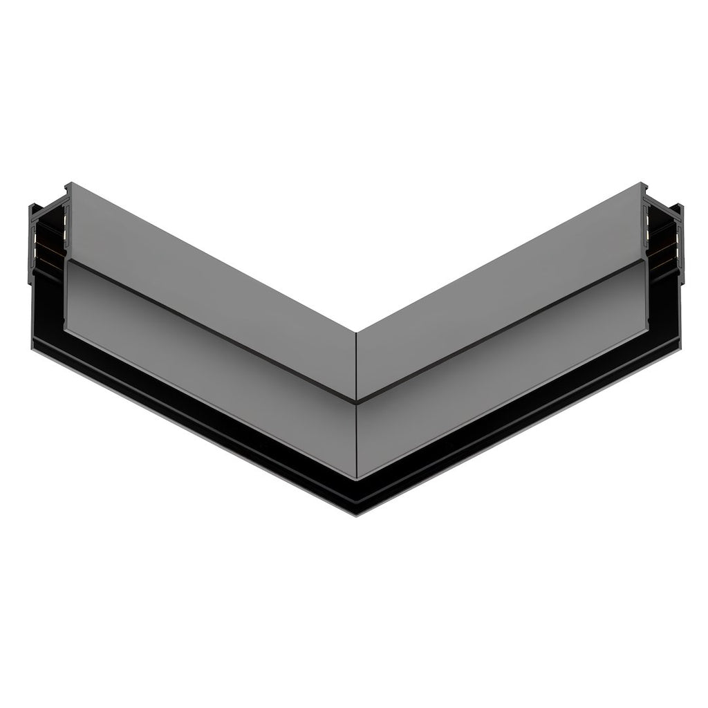 Kut za Magnetni sustav MEDIUM 10 mm širine, CRNI