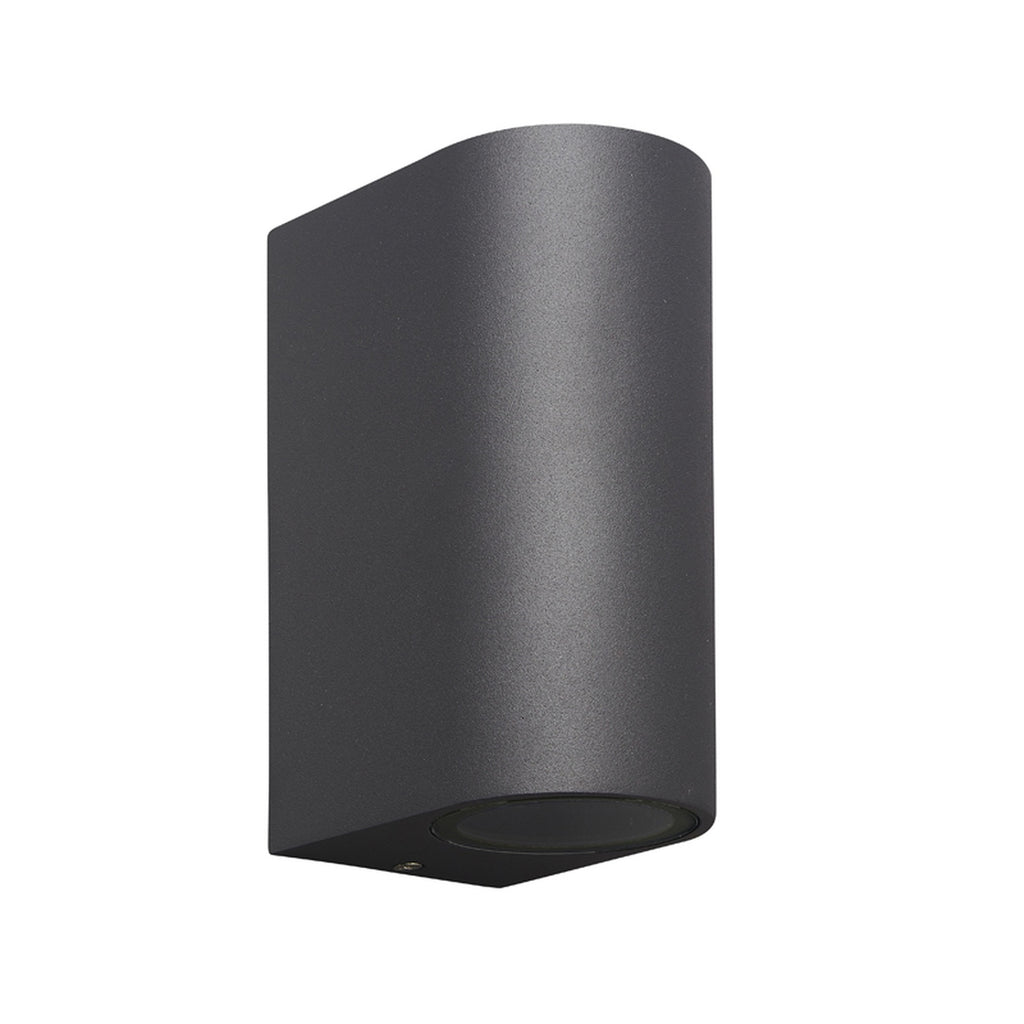 Mantra KANDANCHU vanjska zidna svjetiljka 2xGU10 IP54 150MM ZAOBLJENA ANTRACIT
