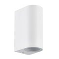 Mantra KANDANCHU vanjska zidna svjetiljka 2xGU10 IP54 150MM ZAOBLJENA BIJELA