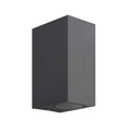 Mantra KANDANCHU vanjska zidna svjetiljka 2xGU10 IP54 150MM PRAVOKUTNA ANTRACIT