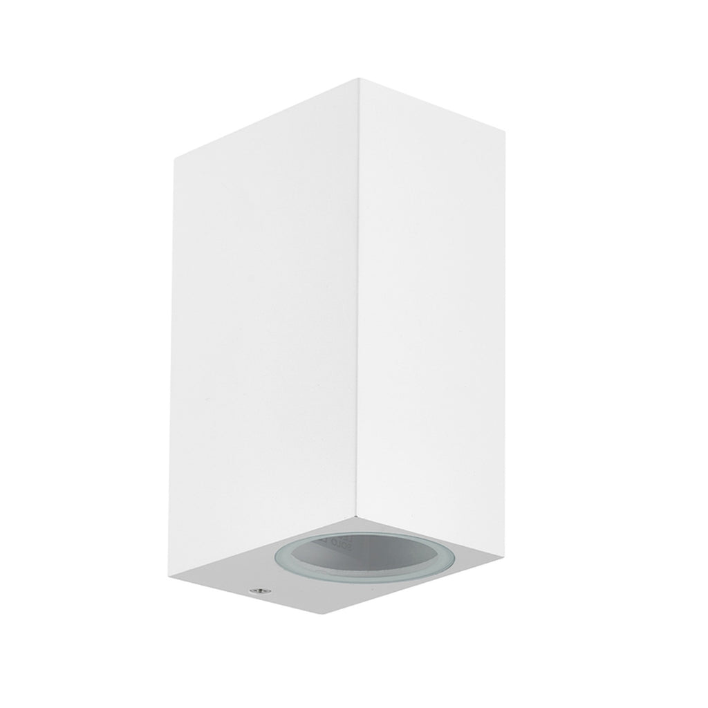 Mantra KANDANCHU vanjska zidna svjetiljka 2xGU10 IP54 150MM PRAVOKUTNA BIJELA