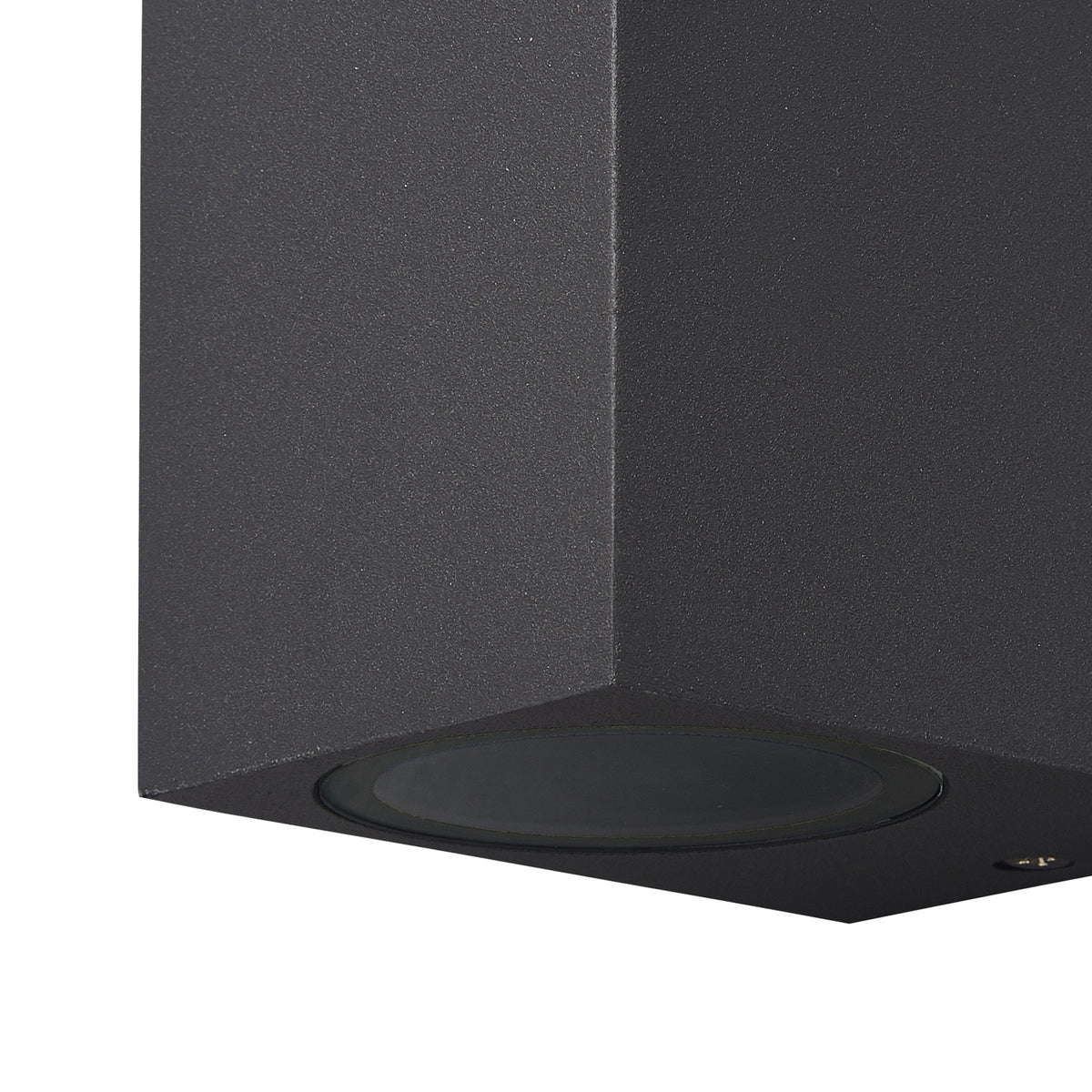 Mantra KANDANCHU vanjska zidna svjetiljka 1xGU10 IP54 80MM PRAVOKUTNA ANTRACIT