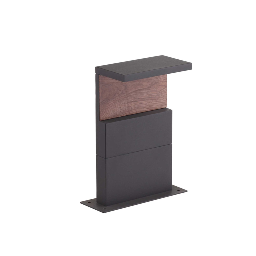 Mantra RUKA vanjska podna LED svjetiljka 13W 3000K IP65 350MM TAMNO SIVA/DRVO