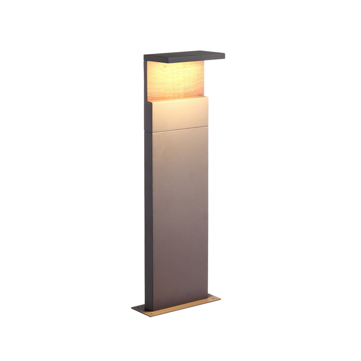 Mantra RUKA vanjska podna LED svjetiljka 13W 3000K IP65 600MM TAMNO SIVA/DRVO