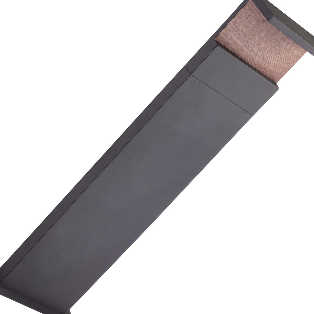 Mantra RUKA vanjska podna LED svjetiljka 13W 3000K IP65 1000MM TAMNO SIVA/DRVO