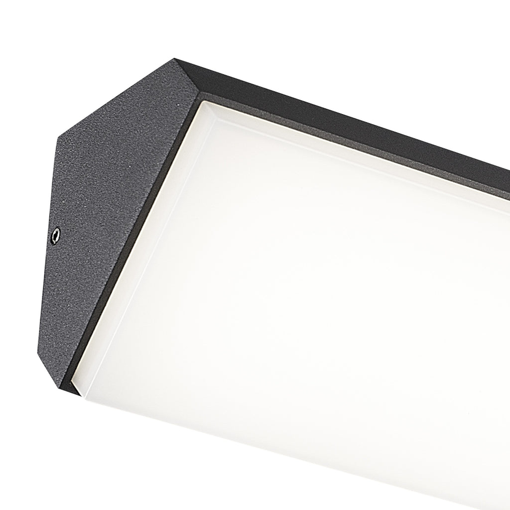 Mantra SOLDEN vanjska zidna LED svjetiljka 9W 3000K 180MM IP65 TAMNO SIVA