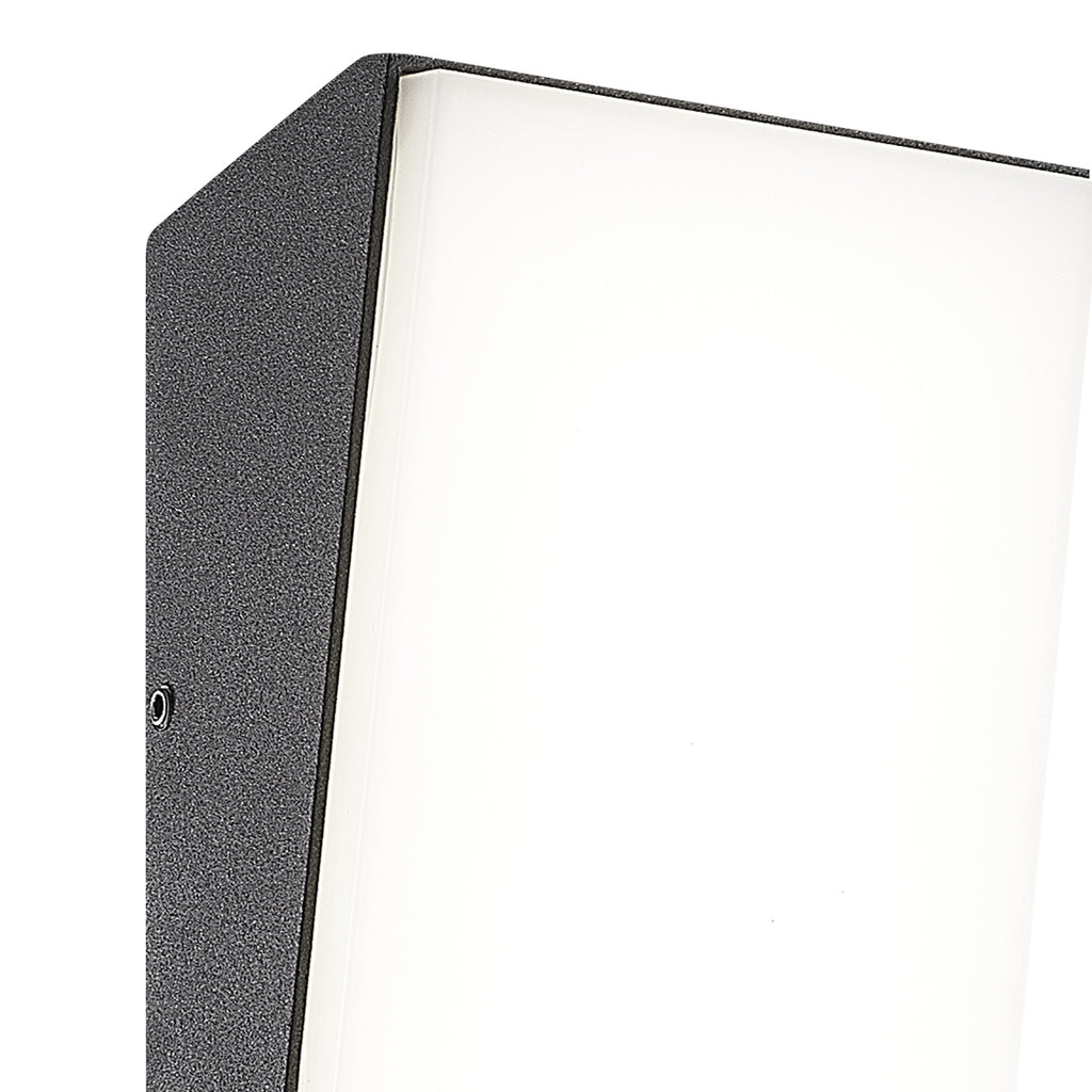 Mantra SOLDEN vanjska zidna LED svjetiljka 9W 3000K IP65 TAMNO SIVA
