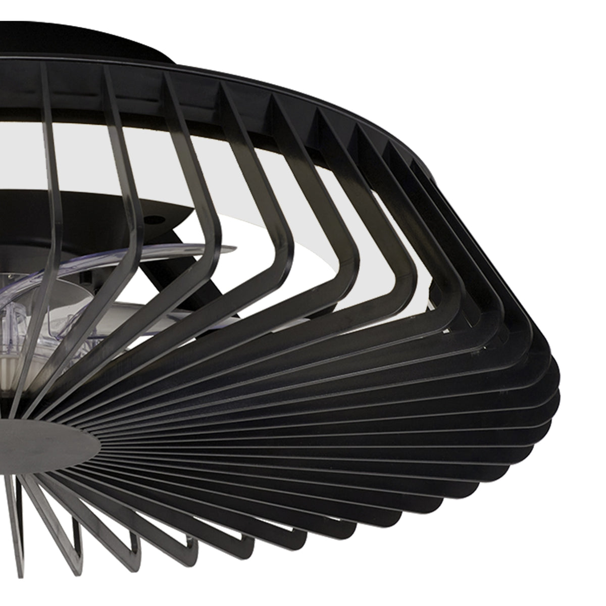 Mantra HIMALAYA LED stropni ventilator 63cm CRNI