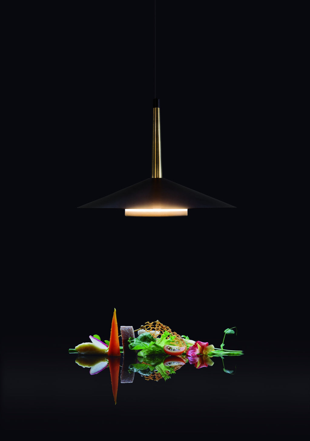 Mantra ORION LED Viseća lampa 8W 3000K Ø250mm CRNA