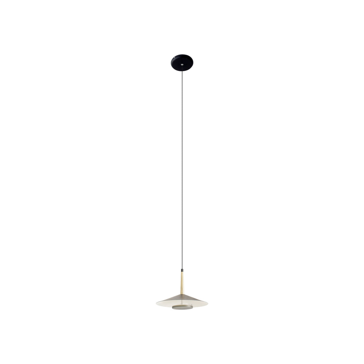 Mantra ORION LED Viseća lampa 8W 3000K Ø250mm CRNA