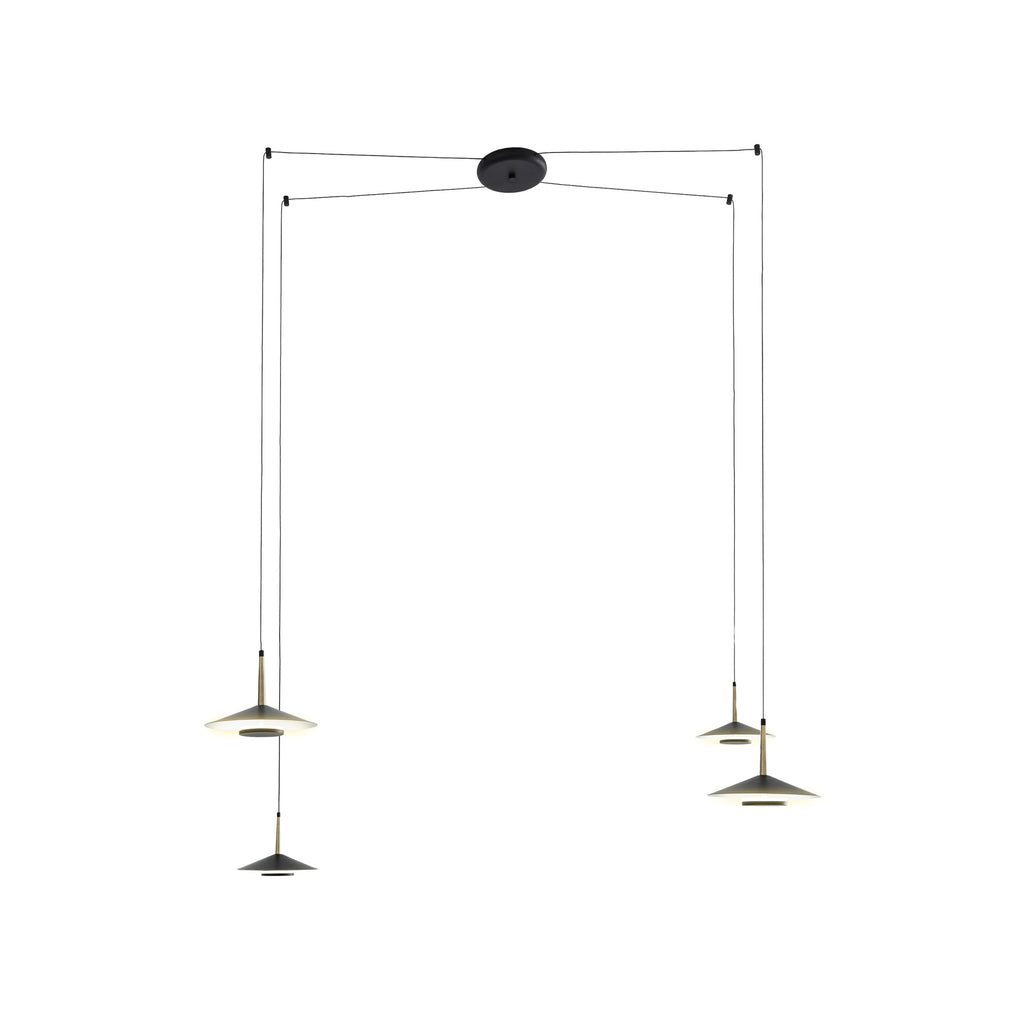 Mantra ORION LED Viseća lampa 32W 3000K CRNA