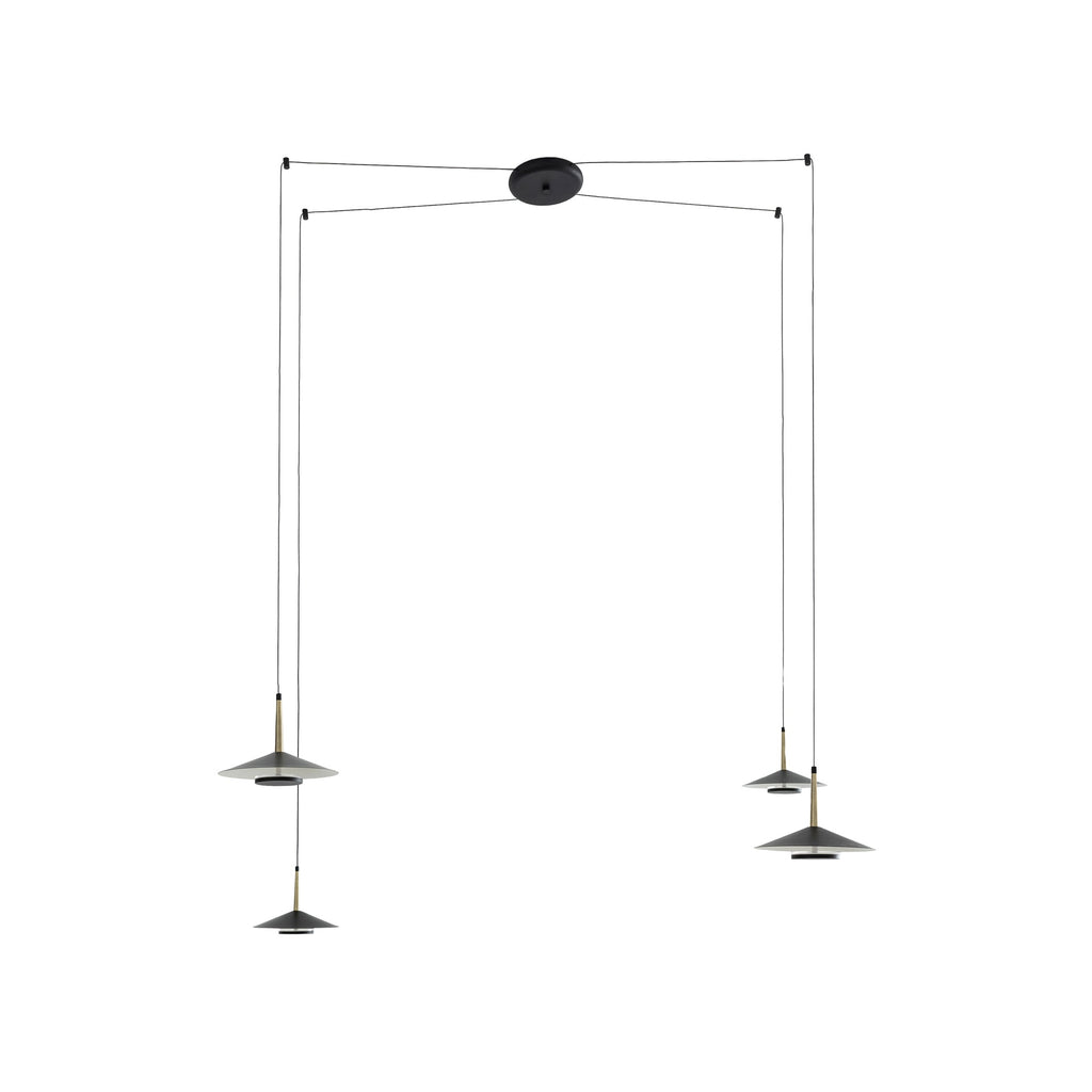 Mantra ORION LED Viseća lampa 32W 3000K CRNA