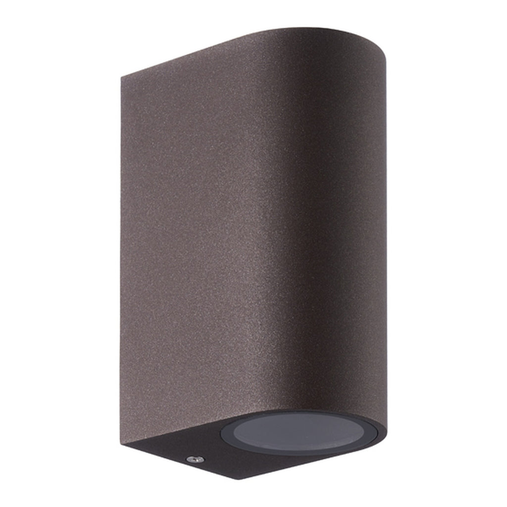 Mantra KANDANCHU vanjska zidna svjetiljka 2xGU10 IP54 150MM ZAOBLJENA SMEĐA
