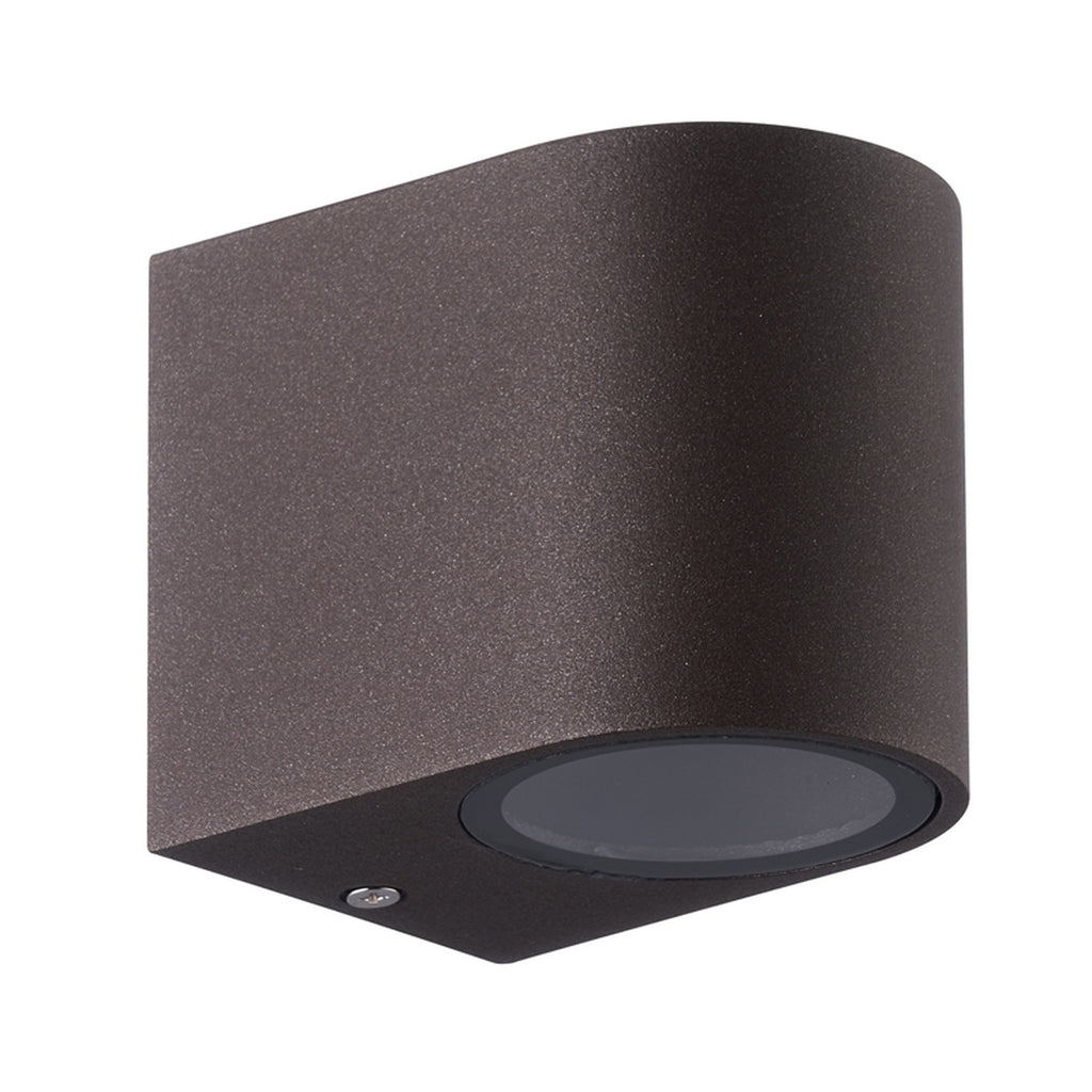 Mantra KANDANCHU vanjska zidna svjetiljka 1xGU10 IP54 80MM ZAOBLJENA SMEĐA