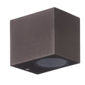 Mantra KANDANCHU vanjska zidna svjetiljka 1xGU10 IP54 80MM PRAVOKUTNA SMEĐA