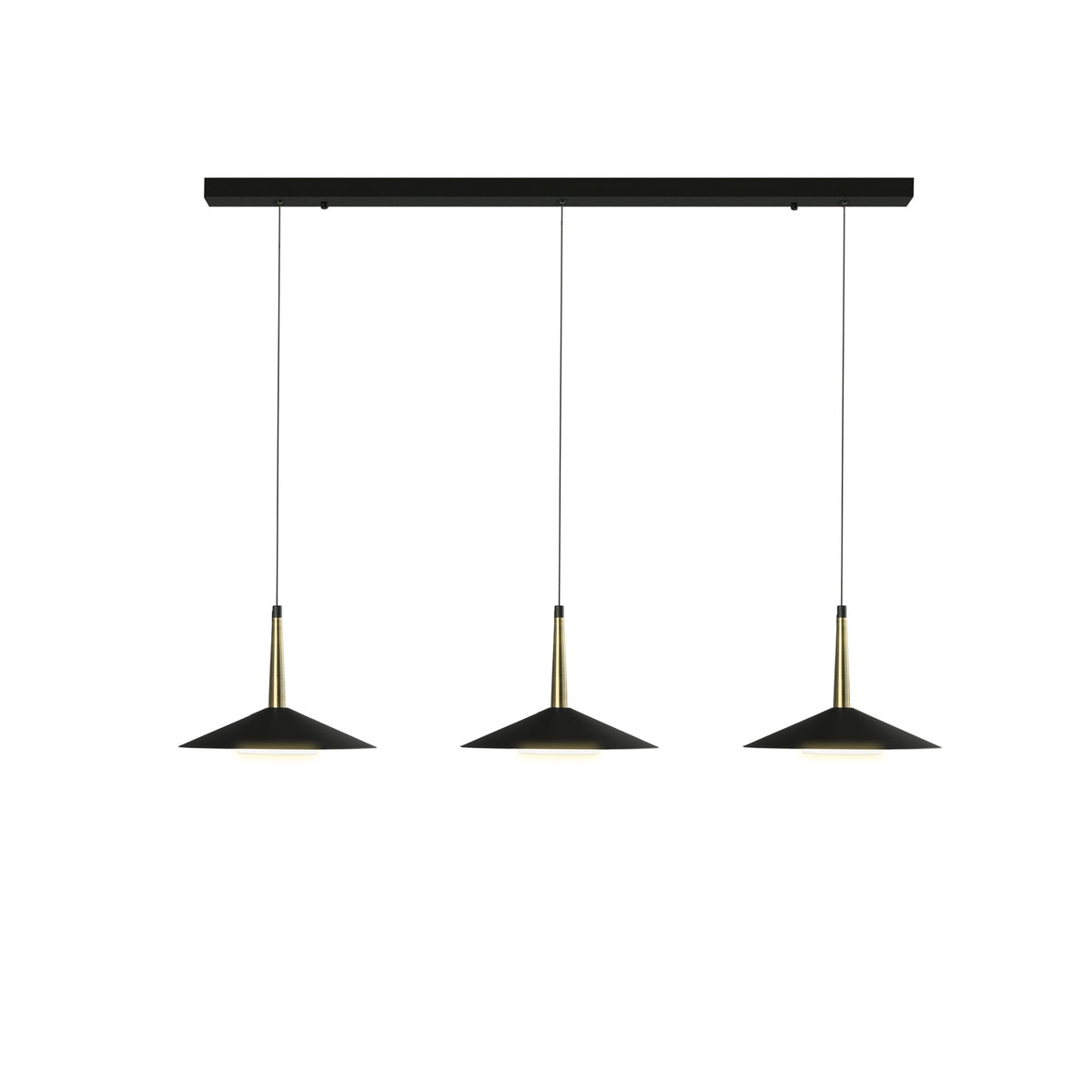 Mantra ORION LED Viseća lampa 24W 3000K 1200mm CRNA
