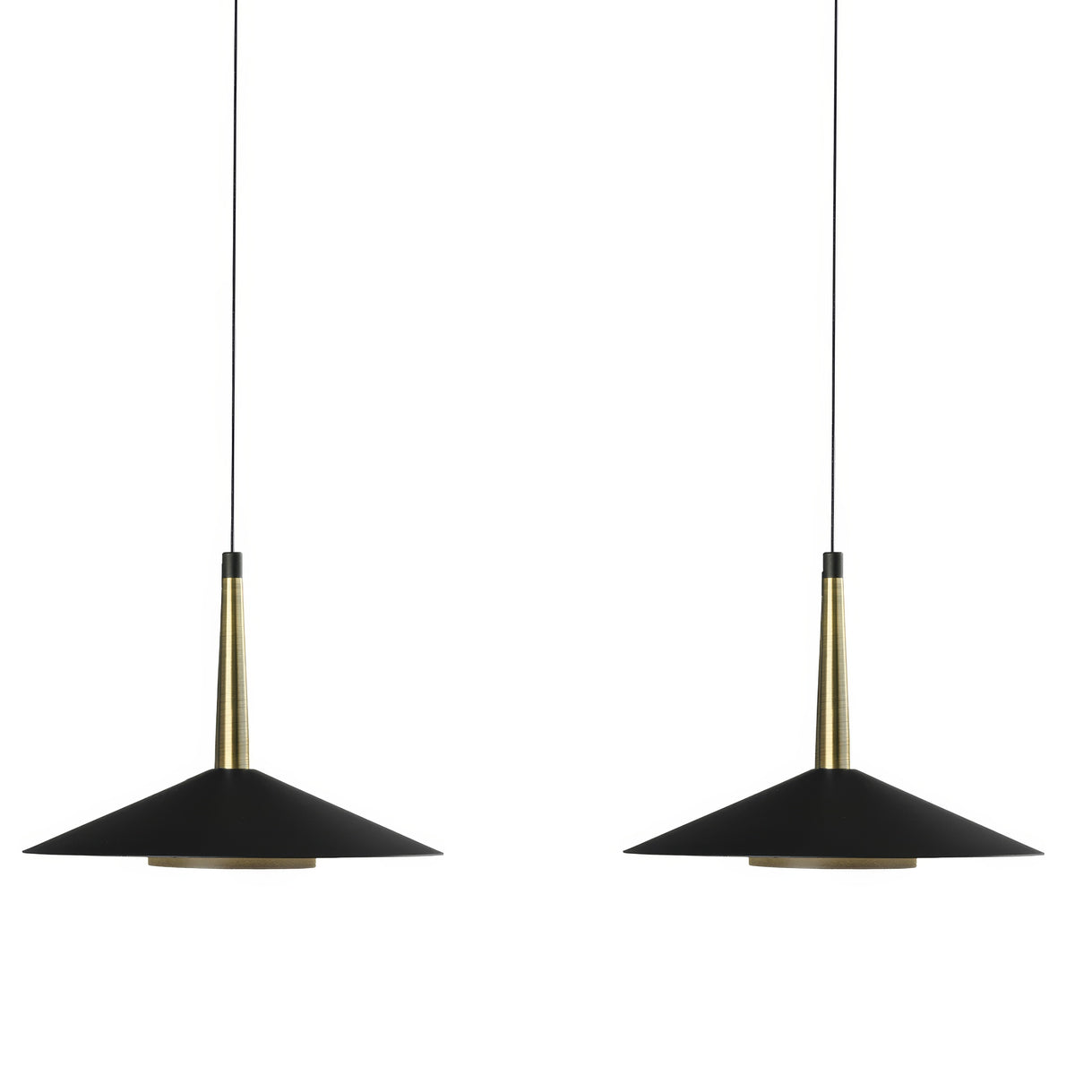 Mantra ORION LED Viseća lampa 24W 3000K 1200mm CRNA