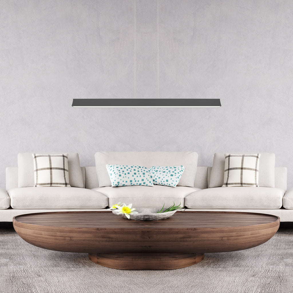 Mantra HANOK linearna svjetiljka LED 38W 3000K 110º 120cm, CRNA