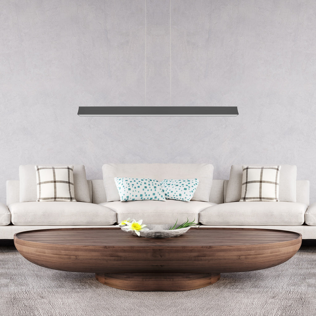 Mantra HANOK linearna svjetiljka LED 38W 3000K 110º 120cm, CRNA
