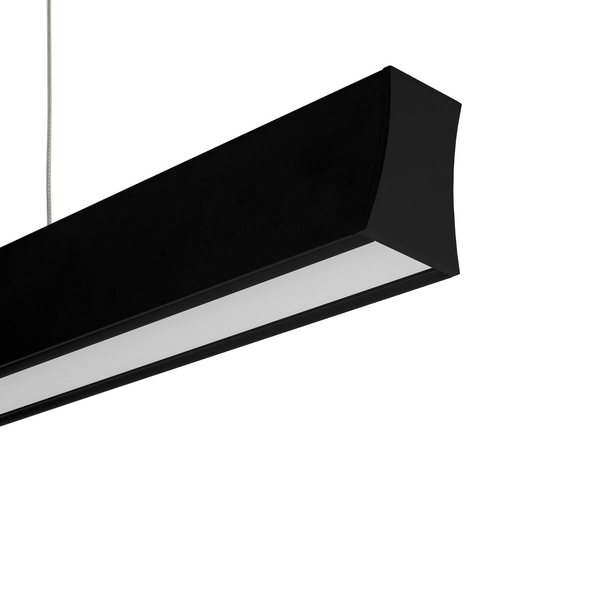 Mantra HANOK linearna svjetiljka LED 38W 4000K 110º 120cm, CRNA