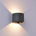 Mantra DAVOS vanjska zidna LED svjetiljka 12W 4000K IP54 136MM CRNA