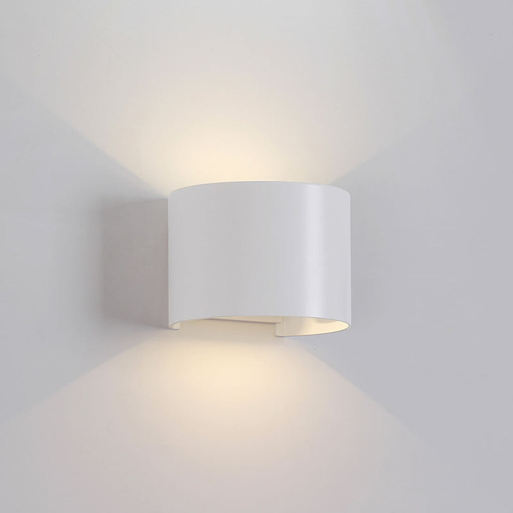 Mantra DAVOS vanjska zidna LED svjetiljka 12W 4000K IP54 136MM BIJELA