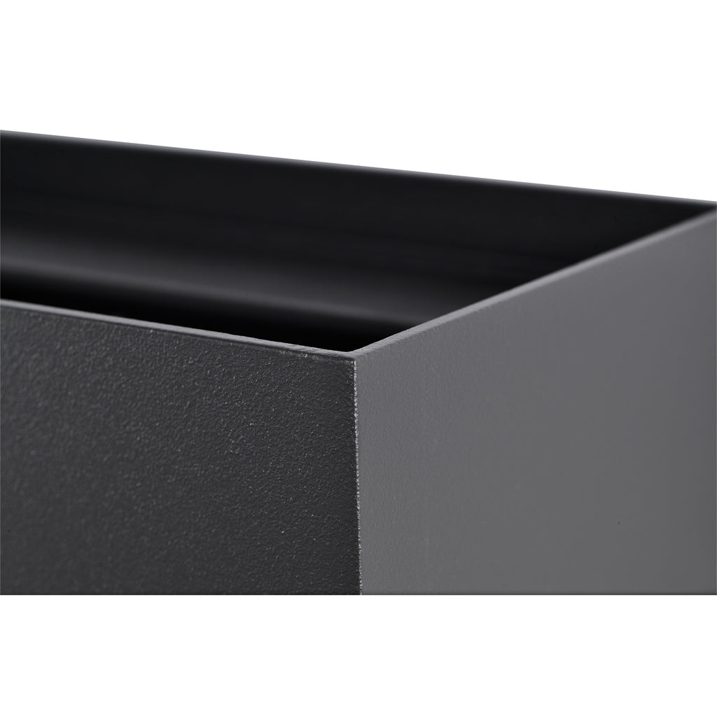 Mantra DAVOS vanjska zidna LED svjetiljka 24W 3000K IP54 200MM TAMNO SIVA