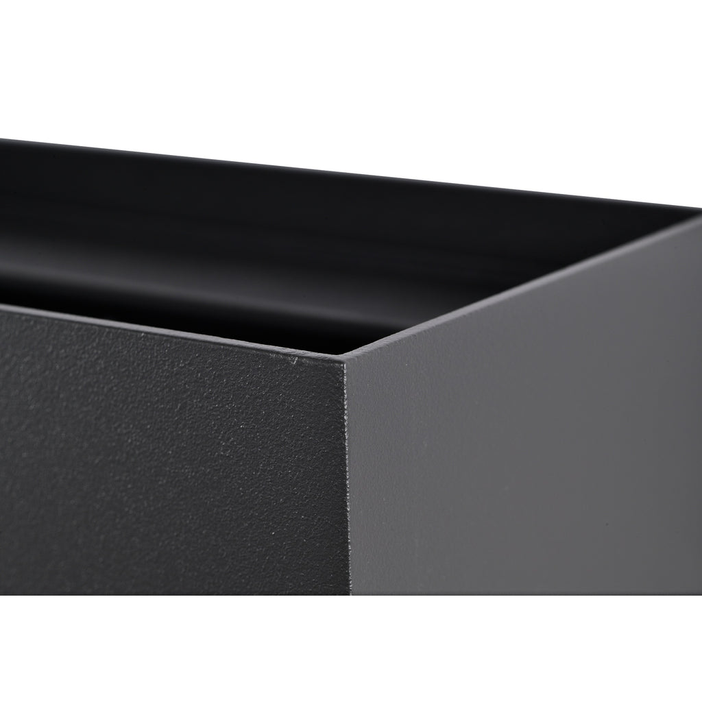 Mantra DAVOS vanjska zidna LED svjetiljka 24W 3000K IP54 200MM CRNA