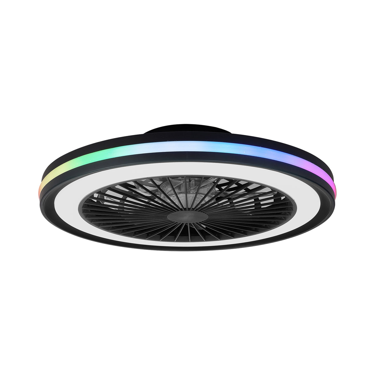 Mantra GAMER LED stropni ventilator 56cm CRNI