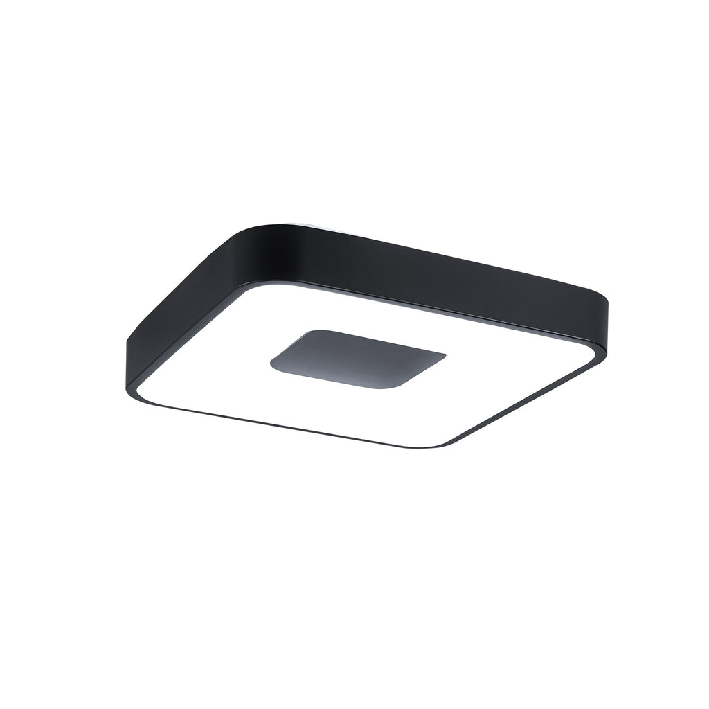 Mantra COIN DIMABILNA stropna svjetiljka LED 56W CCT 34X34CM CRNA