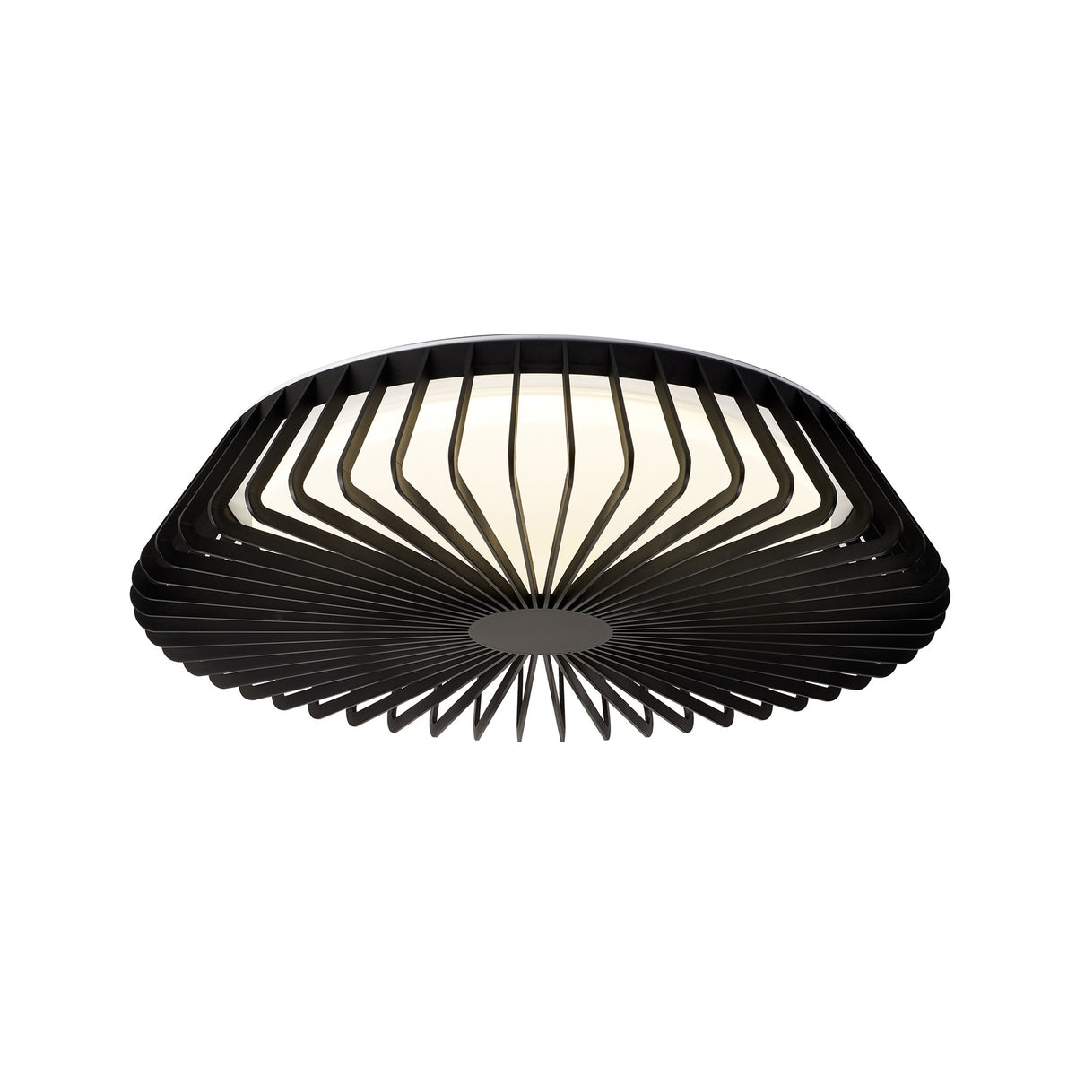 Mantra HIMALAYA DIMABILNA stropna svjetiljka LED 56W 53CM CCT CRNA