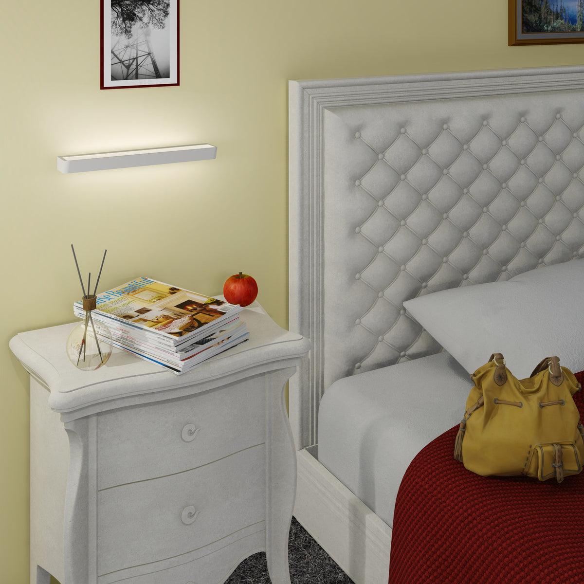 Mantra ALTEA LED ZIDNA SVJETILJKA 40W 4000K 500MM BIJELA