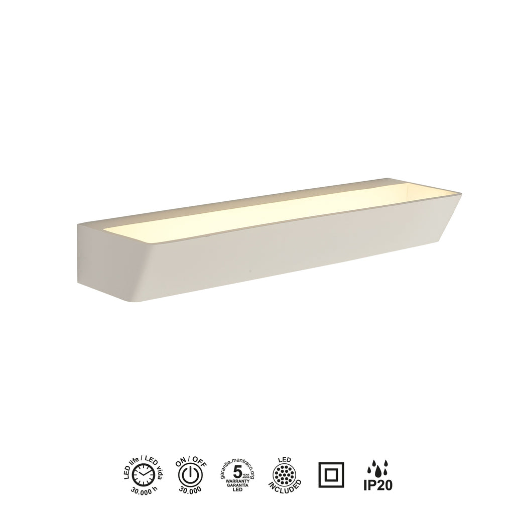 Mantra ALTEA LED ZIDNA SVJETILJKA 30W 4000K 370MM BIJELA