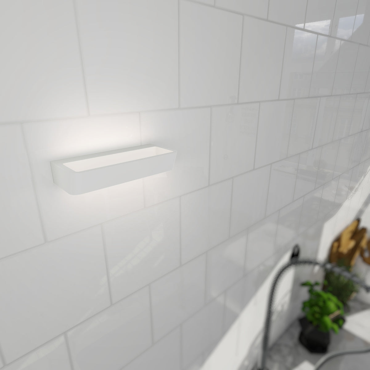 Mantra ALTEA LED ZIDNA SVJETILJKA 21W 4000K 220MM BIJELA