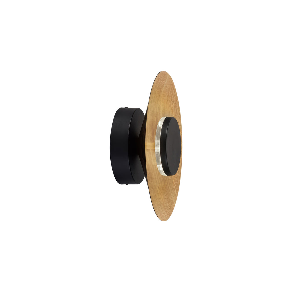 Mantra ORION LED Zidna lampa 8W 3000K Ø250mm CRNA/DRVO