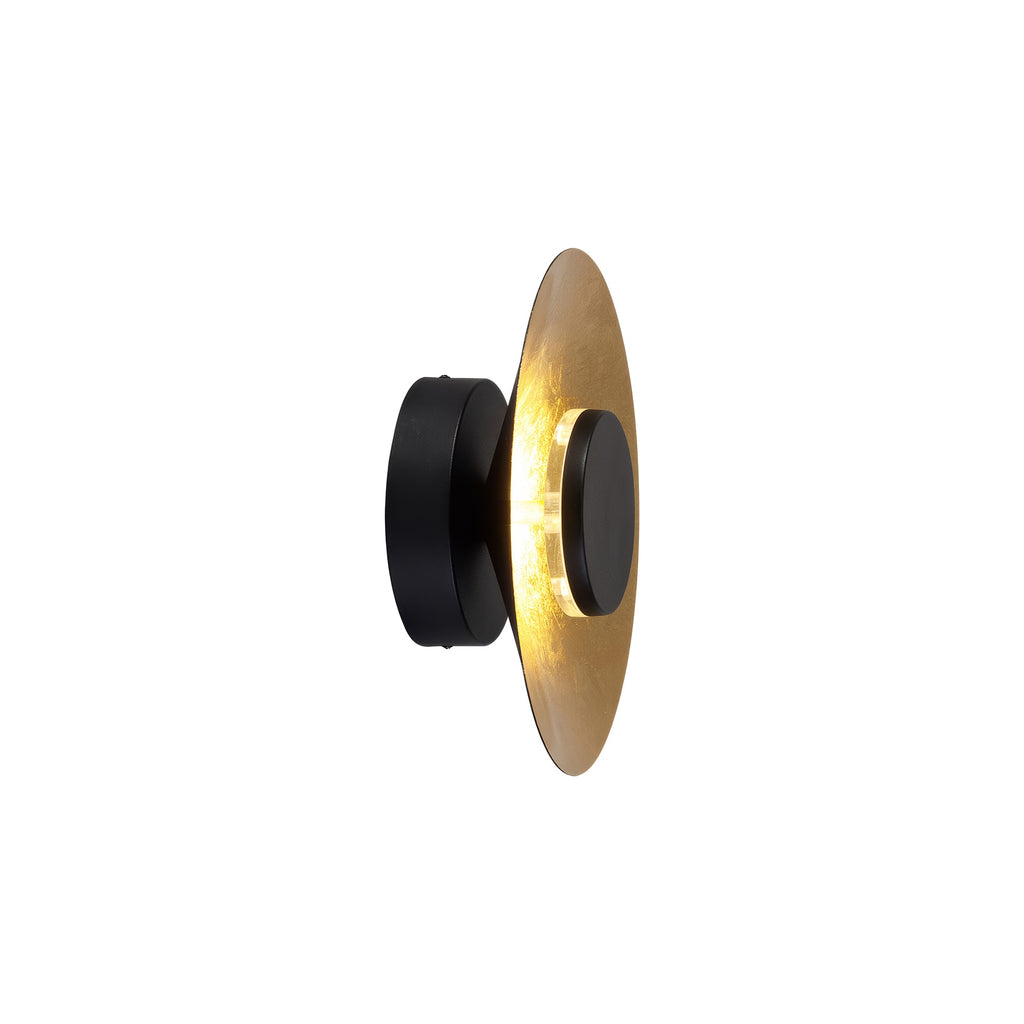 Mantra ORION LED Zidna lampa 8W 3000K Ø250mm CRNA/ZLATNA