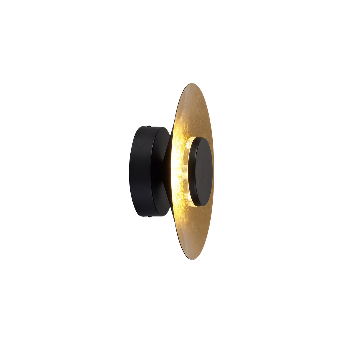 Mantra ORION LED Zidna lampa 8W 3000K Ø250mm CRNA/ZLATNA