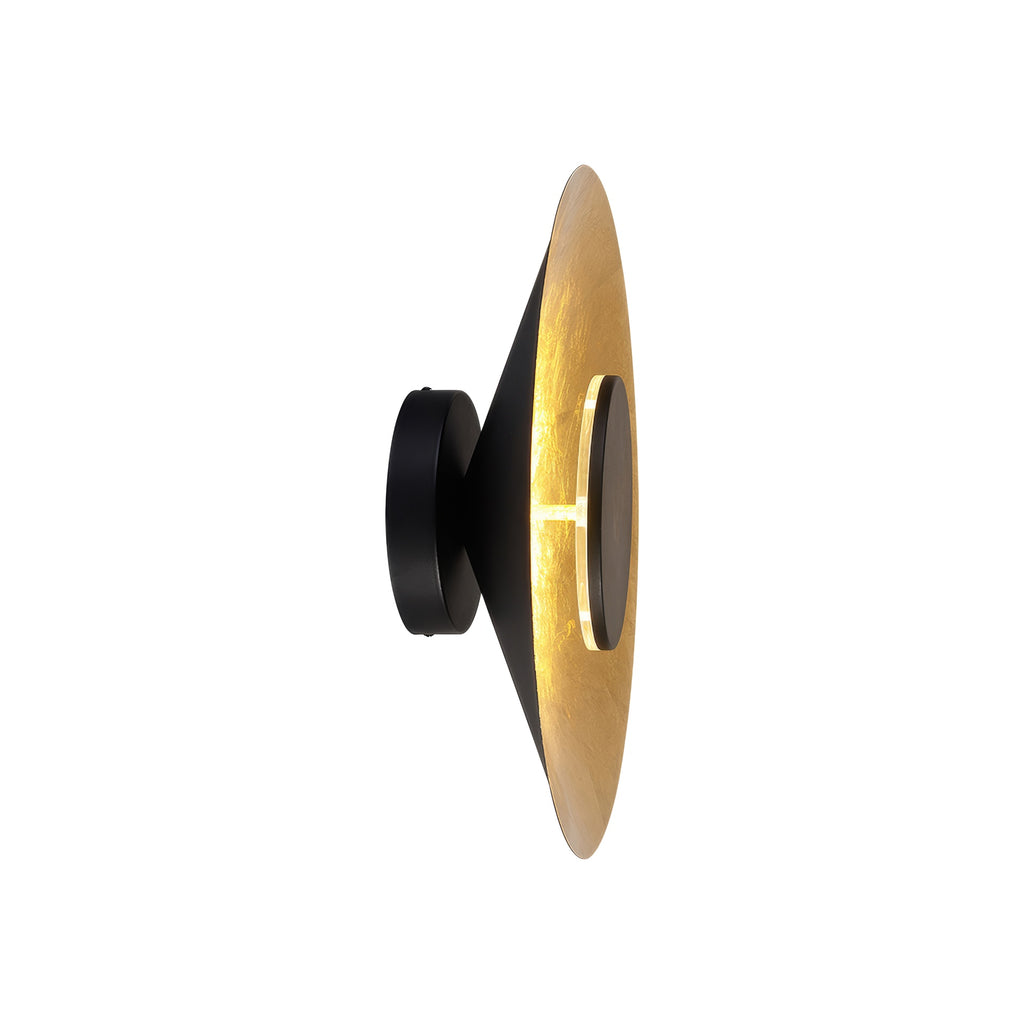 Mantra ORION LED Zidna lampa 24W 3000K Ø500mm CRNA/ZLATNA