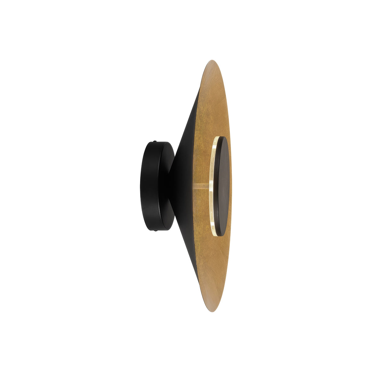 Mantra ORION LED Zidna lampa 24W 3000K Ø500mm CRNA/ZLATNA