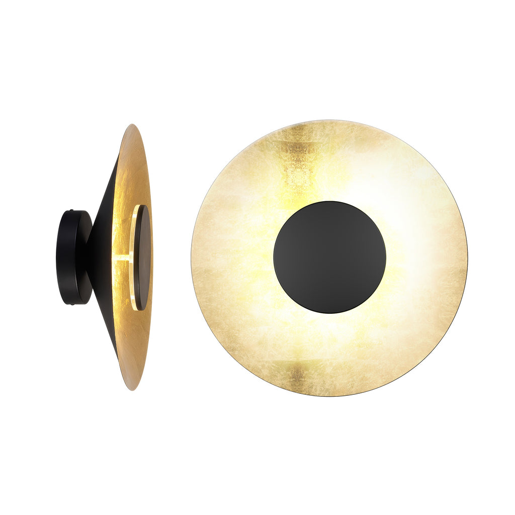 Mantra ORION LED Zidna lampa 24W 3000K Ø500mm CRNA/ZLATNA