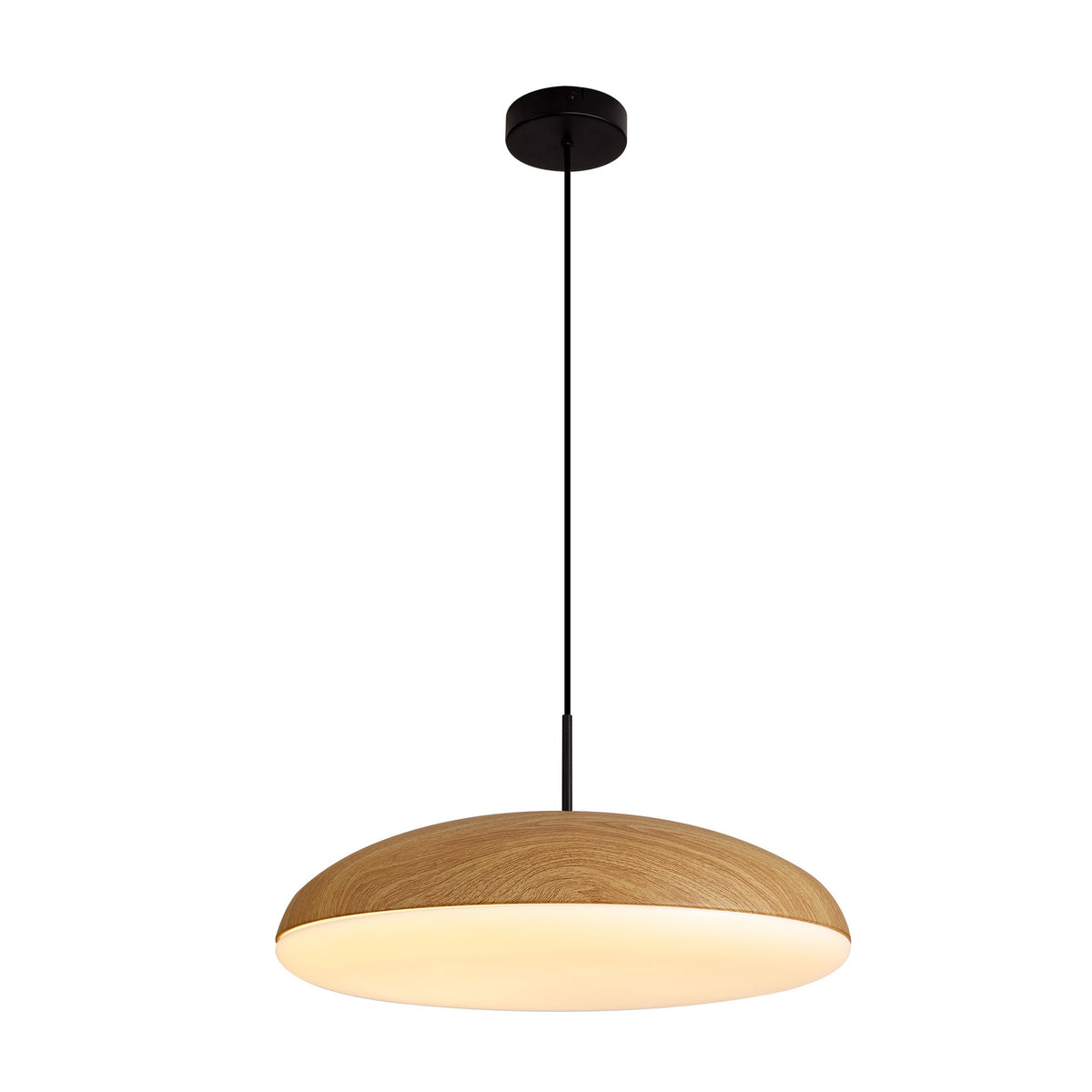 Mantra KAZZ viseća svjetiljka 6xE27 Ø50CM DRVO