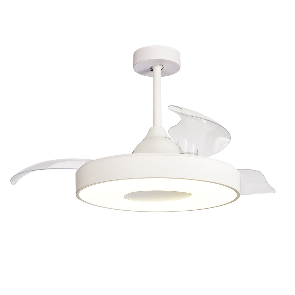 Mantra COIN FAN PAMETNI LED stropni ventilator 106.2cm BIJELI