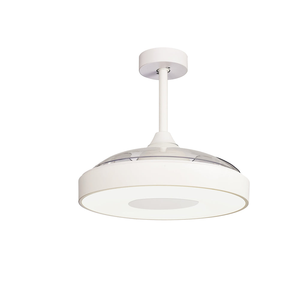 Mantra COIN FAN PAMETNI LED stropni ventilator 106.2cm BIJELI
