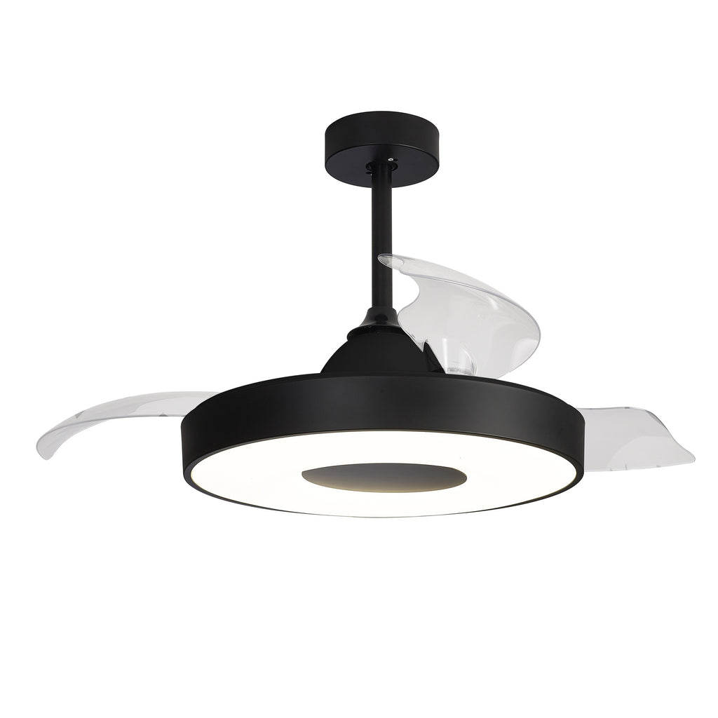 Mantra COIN FAN PAMETNI LED stropni ventilator 106.2cm CRNI
