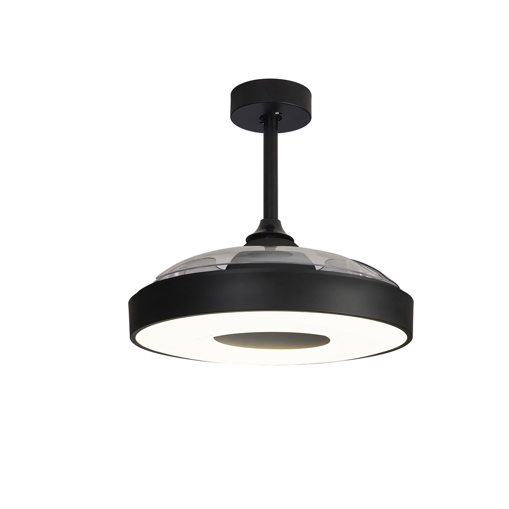 Mantra COIN FAN PAMETNI LED stropni ventilator 106.2cm CRNI