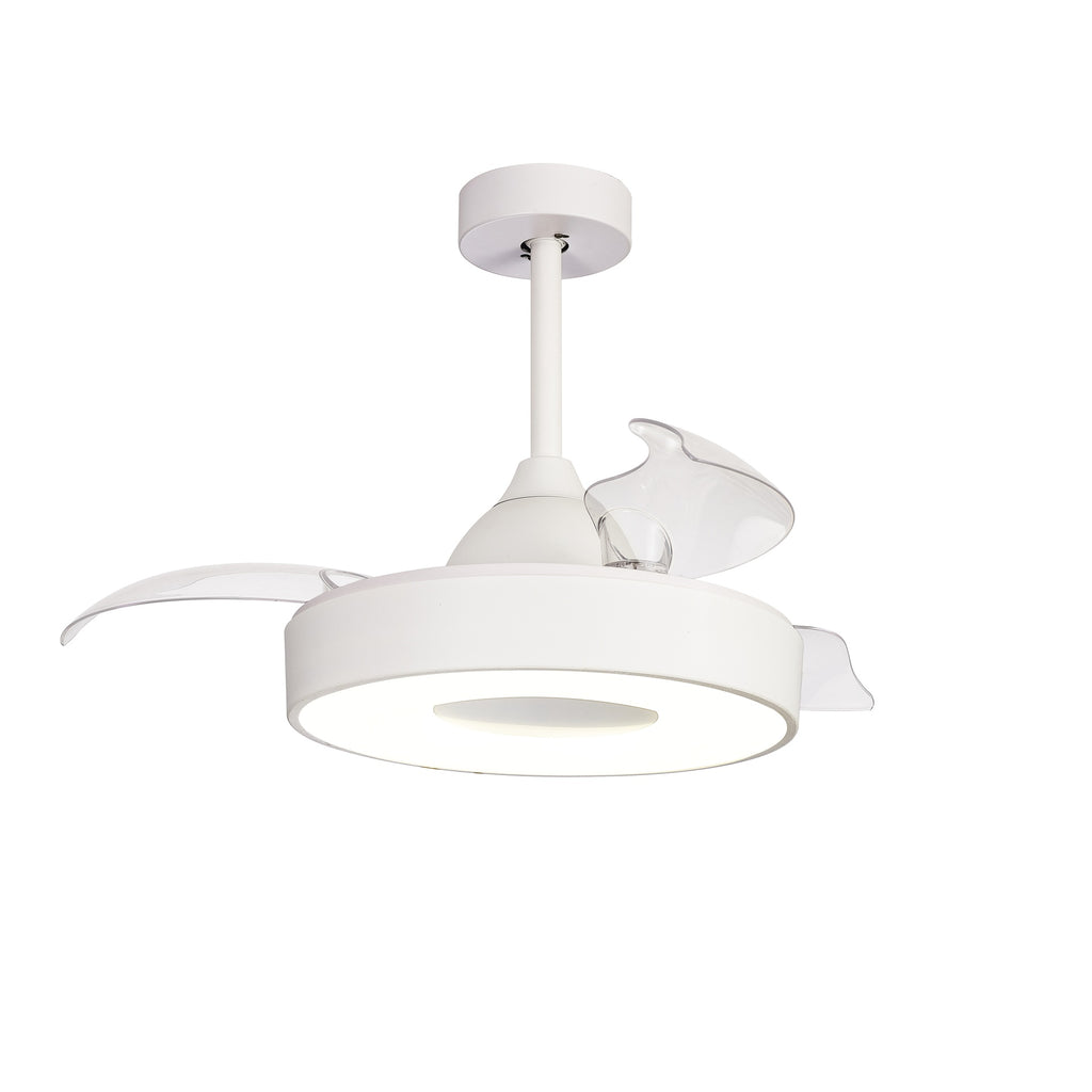Mantra COIN FAN MINI PAMETNI LED stropni ventilator 91cm BIJELI