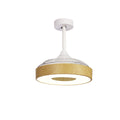 Mantra COIN FAN MINI PAMETNI LED stropni ventilator 91cm DRVO/BIJELA
