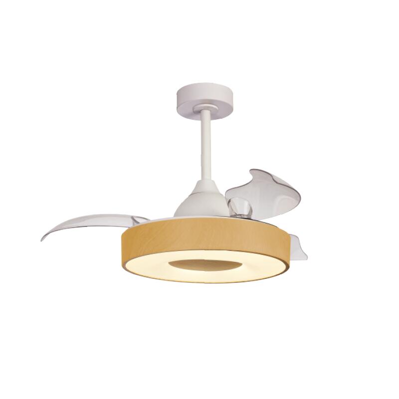 Mantra COIN FAN MINI PAMETNI LED stropni ventilator 91cm DRVO/BIJELA