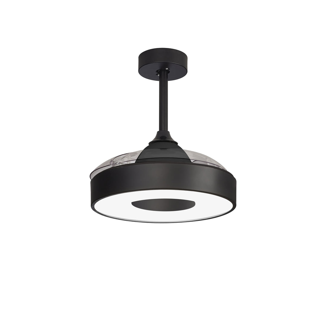 Mantra COIN FAN MINI PAMETNI LED stropni ventilator 91cm CRNI