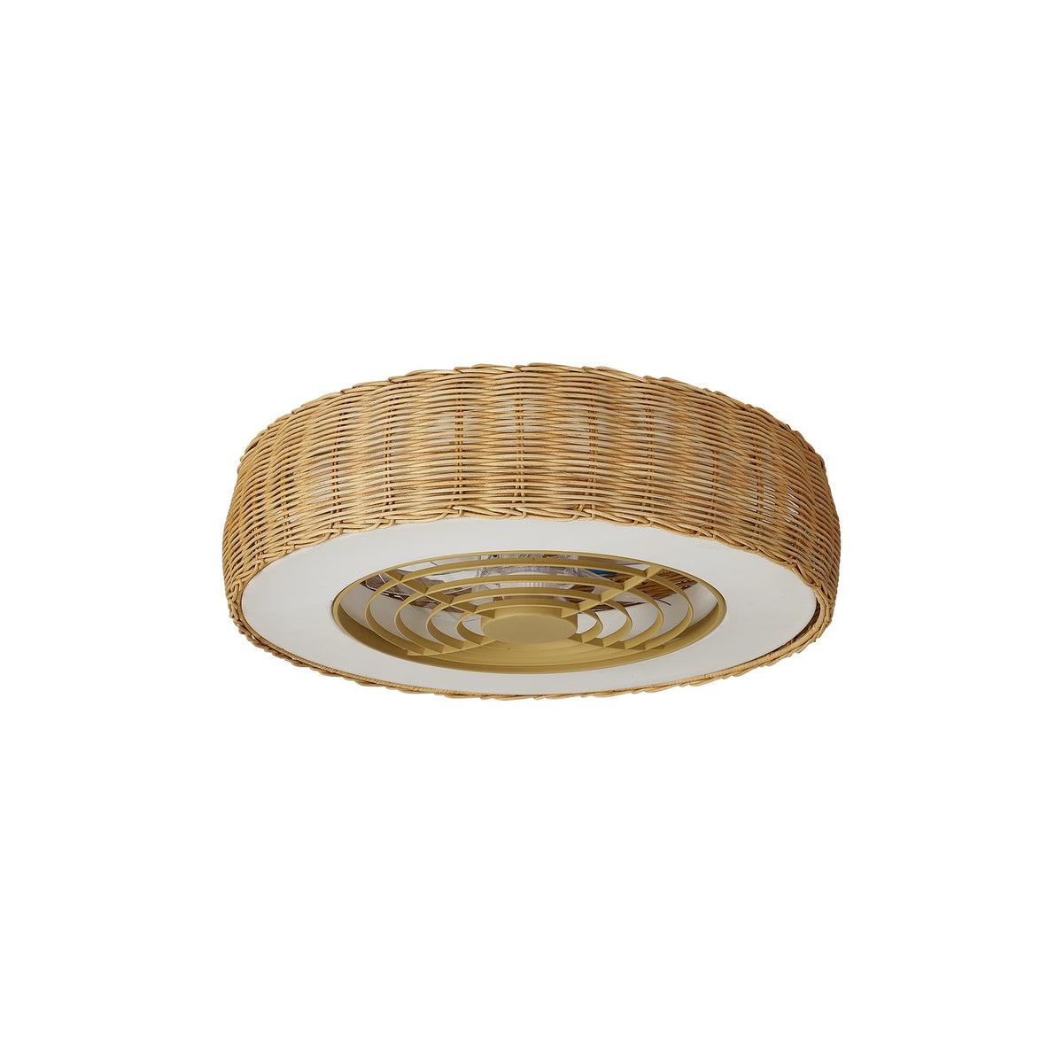 Mantra KILIMANJARO MINI LED stropni ventilator 58cm IP44 RATAN